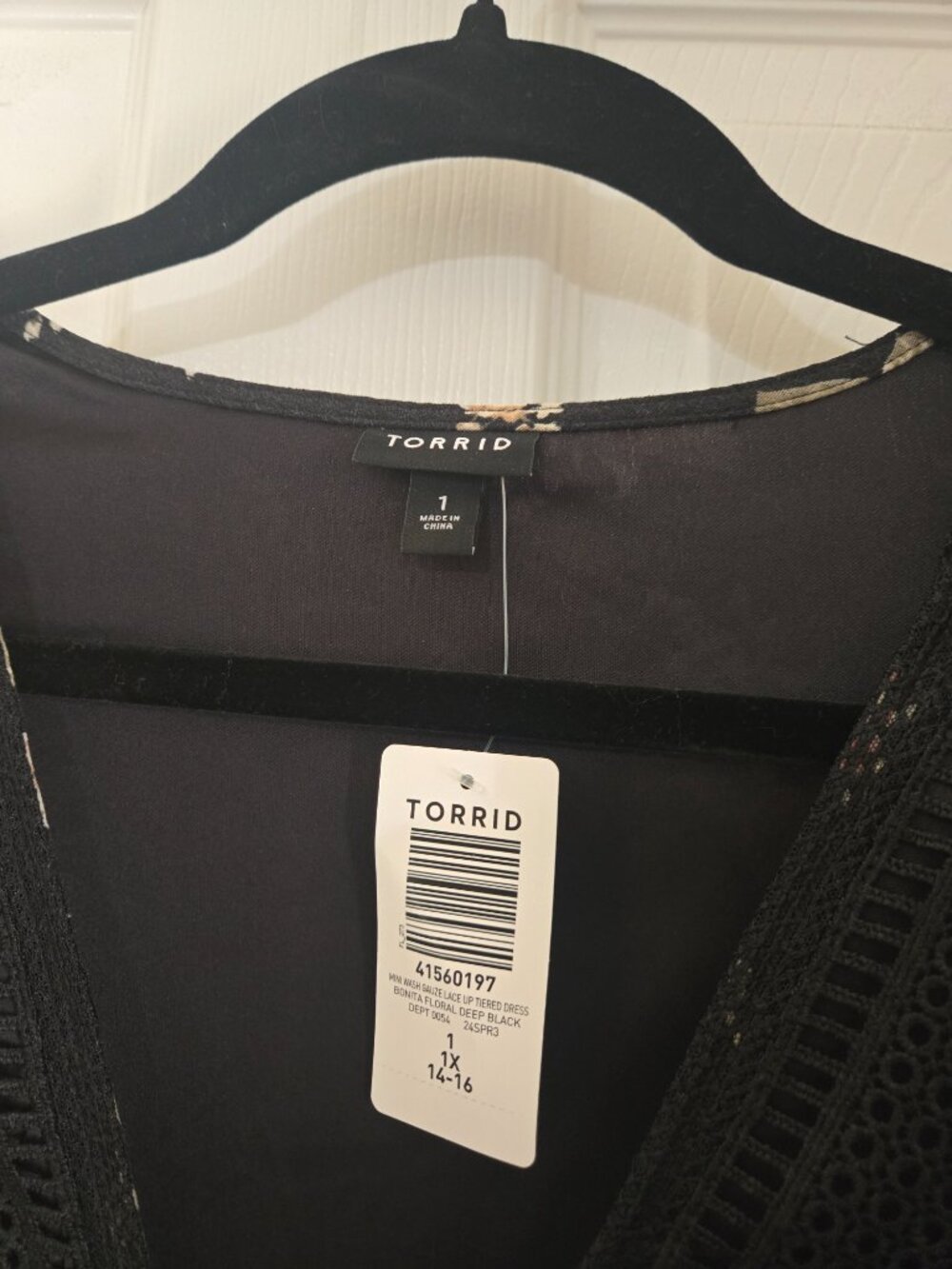Torrid dress size 1x new with tags - Picture 5 of 16